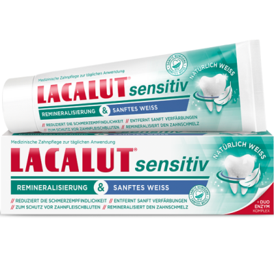 LACALUT sensitiv Remineralisierung & sanftes Weiß