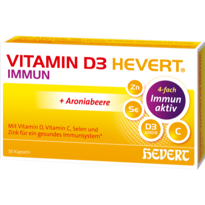 VITAMIN D3 HEVERT Immun Kapseln