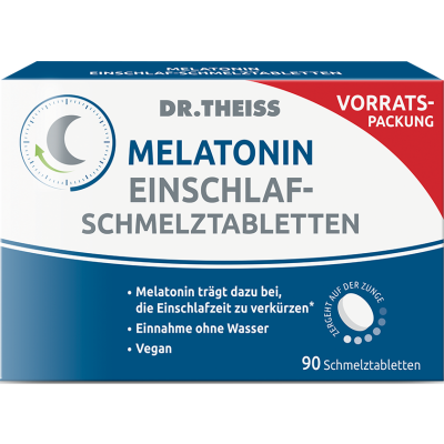 DR.THEISS Melatonin Einschlaf-Schmelztabletten