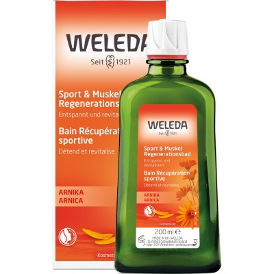 WELEDA Sport und Muskel Regenerationsbad Arnika