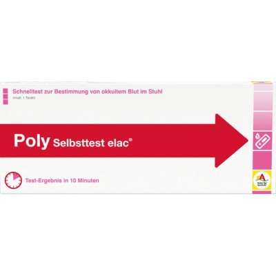 POLY-SELBSTTEST elac Blut im Stuhl