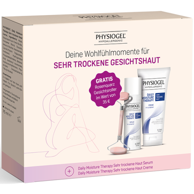 PHYSIOGEL Pflegeset+Gesichtsroller