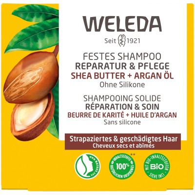 WELEDA festes Shampoo Reparatur & Pflege