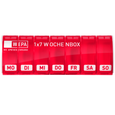 WEPA 1x7 Wochenbox UV-Schutz+ pink