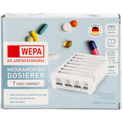 WEPA 7 Tage Compact Wochenmagazin weiß