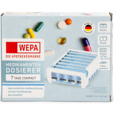 WEPA 7 Tage Compact Wochenmagazin weiß/blau