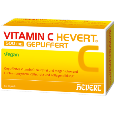 VITAMIN C HEVERT 500 mg gepuffert Kapseln