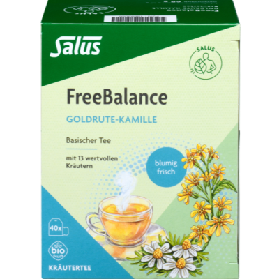 FREEBALANCE Goldrute-Kamille Tee Bio Salus Fbtl.