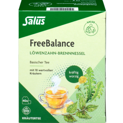 FREEBALANCE Löwenzahn-Brennnessel Tee Bio Salus