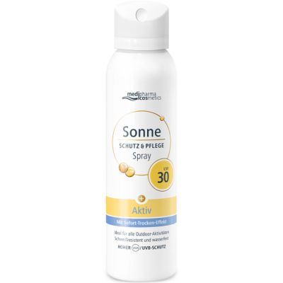 SONNE SCHUTZ & Pflege Aktiv Aerosol-Spray LSF 30