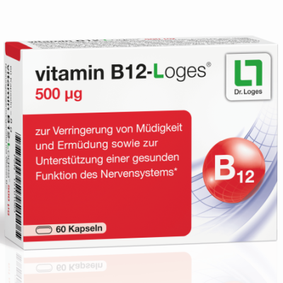 VITAMIN B12-LOGES 500 µg Kapseln