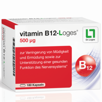 VITAMIN B12-LOGES 500 µg Kapseln