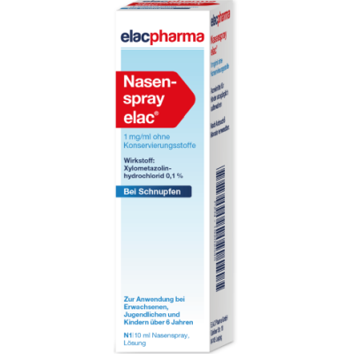 NASENSPRAY elac 1 mg/ml ohne Konservierungsstoffe