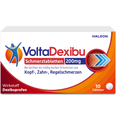 VOLTADEXIBU Schmerztabletten 200 mg Filmtabletten