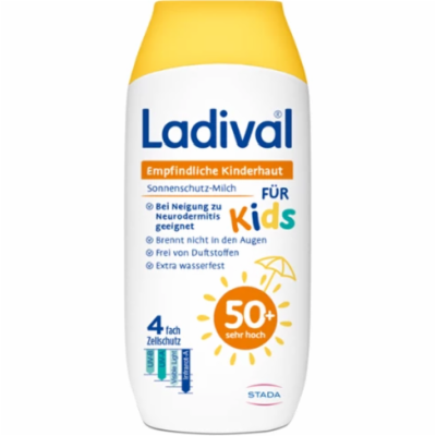 LADIVAL empfindliche Kinderhaut Milch LSF 50+