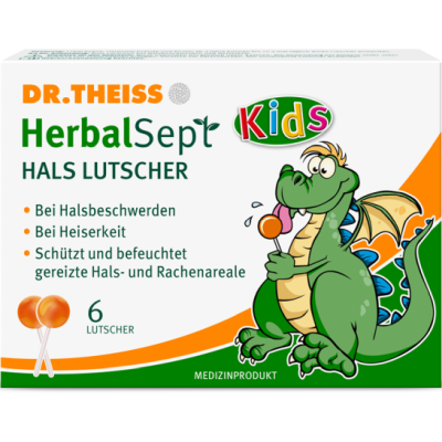 DR.THEISS HerbalSept Hals Lutscher Kids