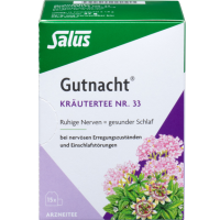 GUTNACHT Kräutertee Nr.33 Salus Filterbeutel