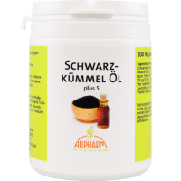 SCHWARZKÜMMELÖL plus 5 Kapseln