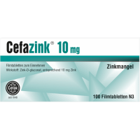 CEFAZINK 10 mg Filmtabletten