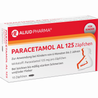 PARACETAMOL AL 125 Säuglings-Suppos.