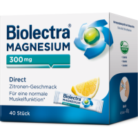 BIOLECTRA Magnesium 300 mg Direct Zitrone Sticks