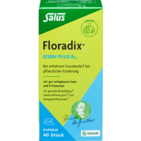 FLORADIX Eisen plus B12 vegan Kapseln