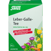 LEBER GALLE-Tee Kräutertee Nr.18a Salus Filterbtl.