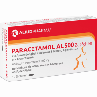 PARACETAMOL AL 500 Suppositorien