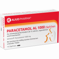 PARACETAMOL AL 1.000 Suppositorien