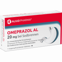 OMEPRAZOL AL 20 mg b.Sodbr.magensaftres.Tabletten