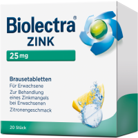 BIOLECTRA Zink Brausetabletten