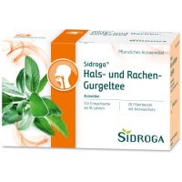 SIDROGA Hals- und Rachen-Gurgeltee Filterbeutel