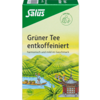 GRÜNER TEE entkoffeiniert Bio Salus Filterbeutel