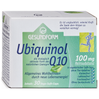 GESUNDFORM Ubiquinol Q10 100 mg Vega-Soft-Caps