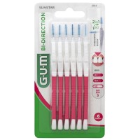 GUM Bi-Direction Interdentalb.1,2 mm pink