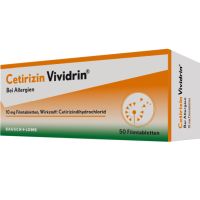 CETIRIZIN Vividrin 10 mg Filmtabletten