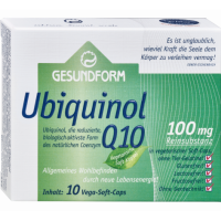 GESUNDFORM Ubiquinol Q10 100 mg Vega-Soft-Caps