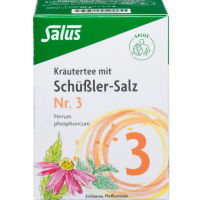 KRÄUTERTEE mit Schüssler-Salz Nr.3 Salus Fbtl.