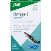 OMEGA-3 KOMPAKT aus reinem Alaska-Seelachsöl Salus