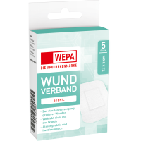 WEPA Wundverband 7,2x5 cm steril