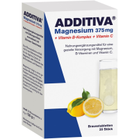 ADDITIVA Magnesium 375 mg+Vitamin B-Komplex+Vit.C