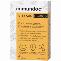 IMMUNDOC Vitamin D-4000 I.E. Kapseln