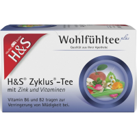 H&S Zyklus-Tee mit Zink und Vitaminen Filterbeutel