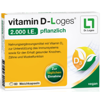 VITAMIN D-LOGES 2.000 I.E. pflanzlich Weichkapseln