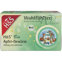 H&S Wintertee Bio Apfel-Gewürze Filterbeutel