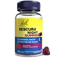 BACHBLÜTEN Original Rescura Night Gummis Beere