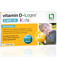 VITAMIN D-LOGES 5.600 I.E. Kids Kautabletten