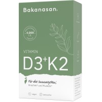 BAKANASAN Vitamin D3+K2 Kapseln