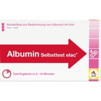 ALBUMIN-Selbsttest elac Urin