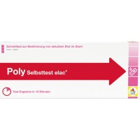 POLY-SELBSTTEST elac Blut im Stuhl